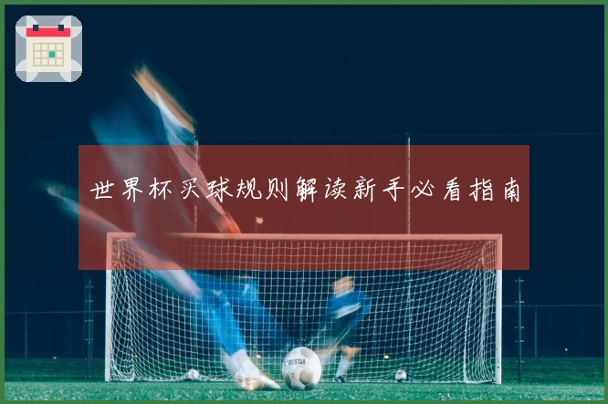 世界杯买球规则解读新手必看指南