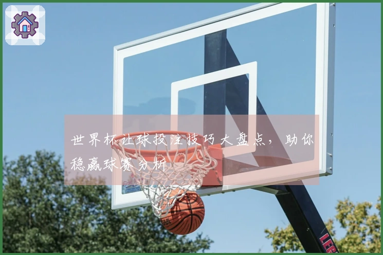 世界杯让球投注技巧大盘点，助你稳赢球赛分析